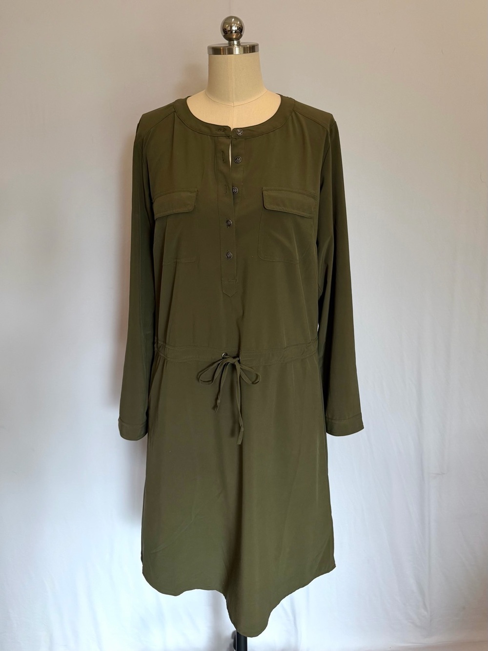 Orvis Women's Florence Travel Dress in Green - Size XS